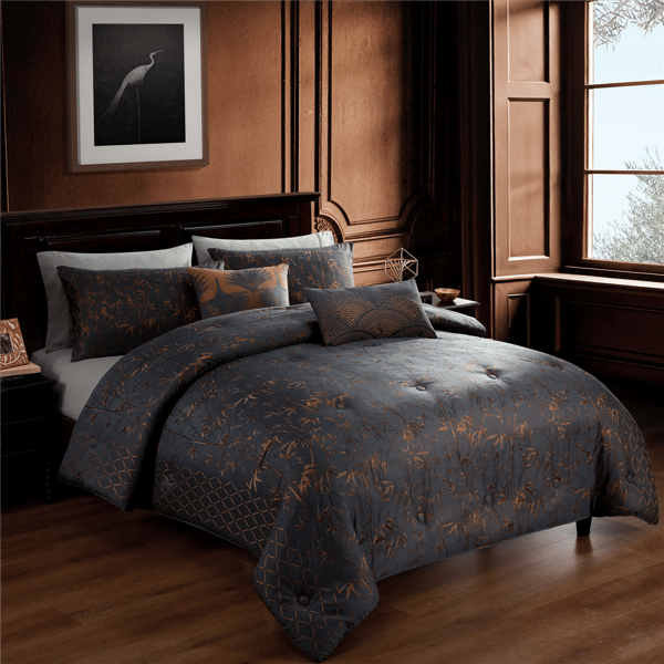 Bebejan Bamboo Tree 5pc. Comforter Set