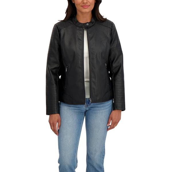 Womens Sebby Polyurethane Leather Faux Fur Lining