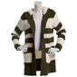 Juniors Madden Girl Sherpa Lined Hoodie Waffle Cardigan - image 1
