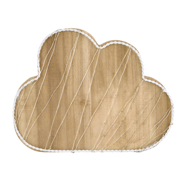 Little Love by NoJo LED Wood Cloud Wall Decor - image 
