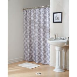 Maytex Emma Fabric Shower Curtain