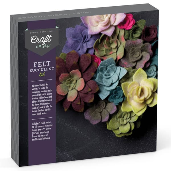 Craft Crush(R) Felt Succulents Kit