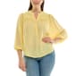 Womens Zac & Rachel Bracelet Sleeve Solid Crepe - image 1