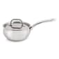 BergHOFF Belly Shape Stainless Steel 6.25in. Saucepan w/ Lid - image 1