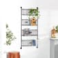 9th & Pike&#174; Large Black Metal Basket Wall Rack - image 2