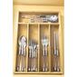Home Basics Bamboo Cutlery Organizing Tray - image 4