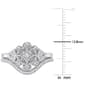Diamond Classics™ 1/5ctw. Diamond Silver Bridal Ring Set - image 3
