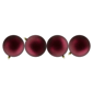 Northlight 12ct. Burgundy Red Matte Christmas Ball Ornaments - image 4