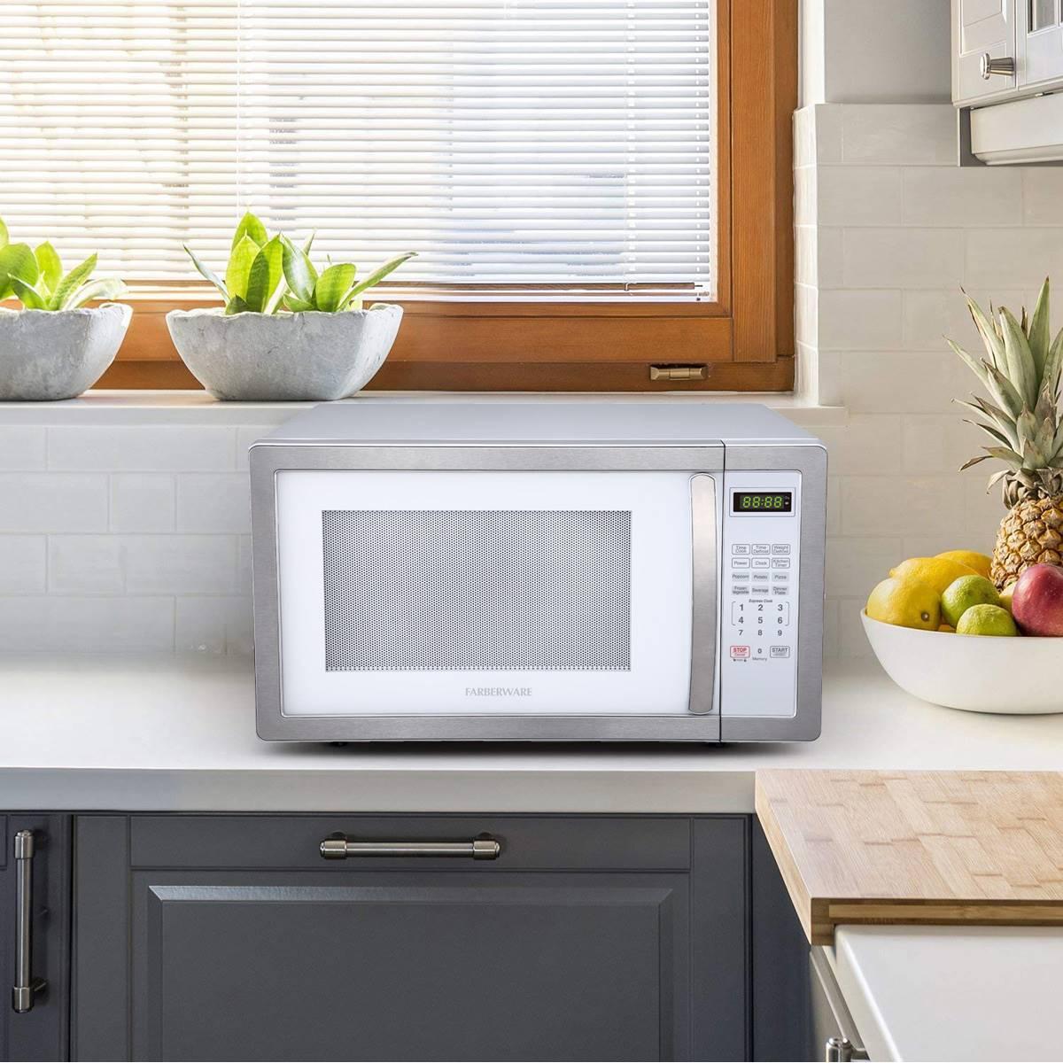 Farberware® Classic 1.1 Cu. Ft. 1000-Watt Microwave Oven -...