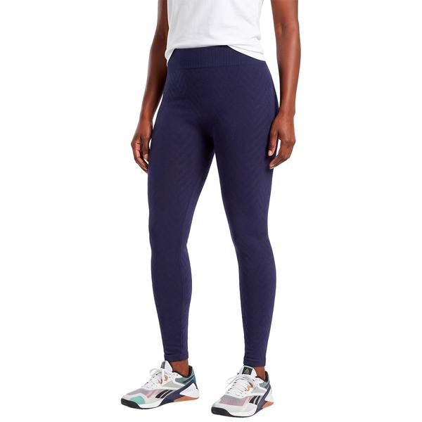 Womens  Runway Ready Chevron Fleece Lined Leggings - image 