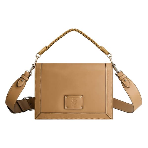 Tommy Bahama Debossed Logo Flat Messenger Bag - image 