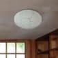 Simple Designs Round Flushmount Scroll Swirl Design Ceiling Light - image 5