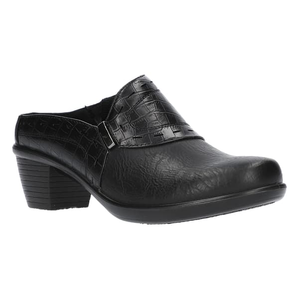 Womens Easy Street Cynthia Croco Comfort Clogs - image 