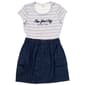 Girls &#40;7-16&#41; No Comment Striped Paperbag Waist NYC Dress - image 1