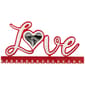 Northlight Seasonal Love Valentine''s Day Photo Frame - 2.75x2.5 - image 1
