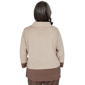 Womens Alfred Dunner Luxe Be A Lady Color Block Blouse - image 2