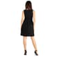 24/7 Comfort Apparel Knee Length Fit & Flare Dress w/ Pockets - image 2