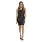 Juniors Emerald Sundae Spaghetti Strap Cinch Sparkle Slip Dress - image 1