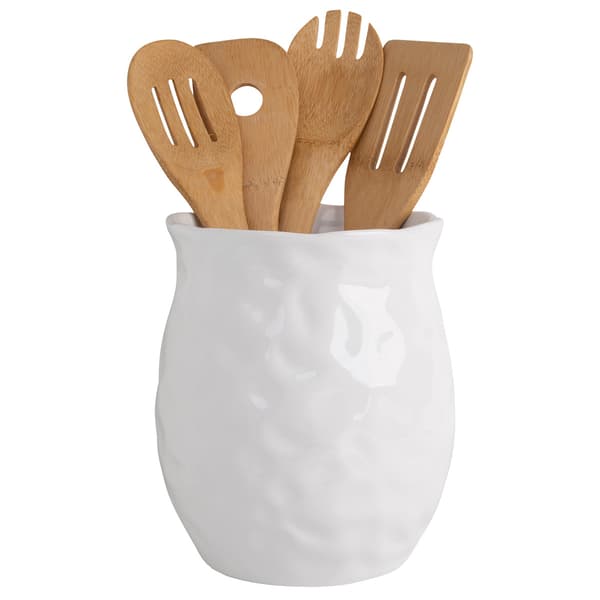 Home Essentials Organic Utensil Crock - image 