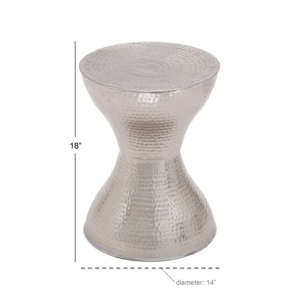 9th & Pike® Iron Contemporary Accent Table