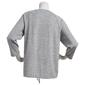 Plus Size Architect&#174; 3/4 Sleeve Marled Drawstring Hem Tee - image 2