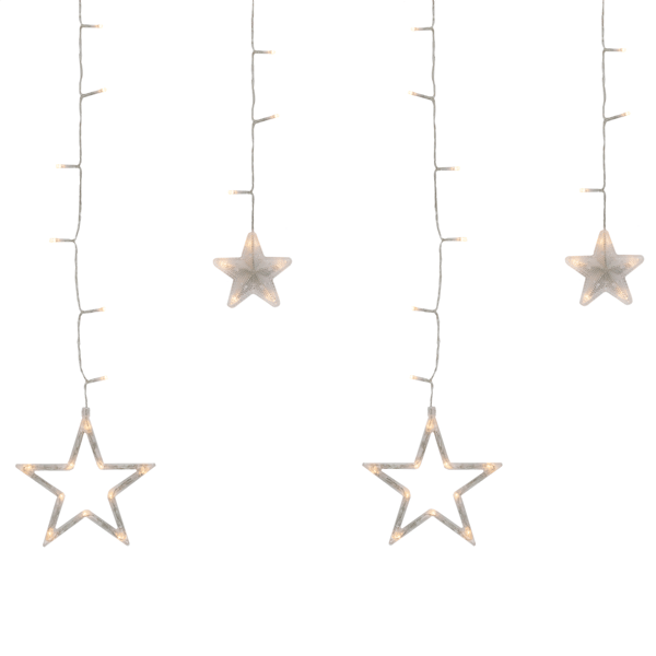 Northlight 17ft. LED Star Curtain Christmas Lights