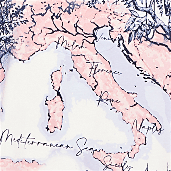 Plus Size Ruby Rd. Jetsetter 3/4 Sleeve Horseshoe Neck Tee