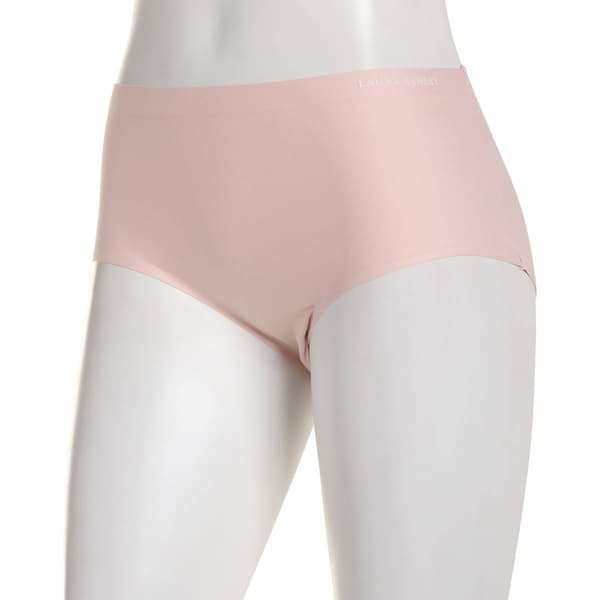 Womens Laura Ashley Brushed Micro Laser Brief Panties LS4063HT