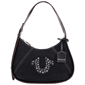 True Religon Studded Logo Denim Hobo Bag - image 1