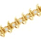 Diamond Classics™ 10kt. Gold Prong Set Diamond Link Bracelet - image 6