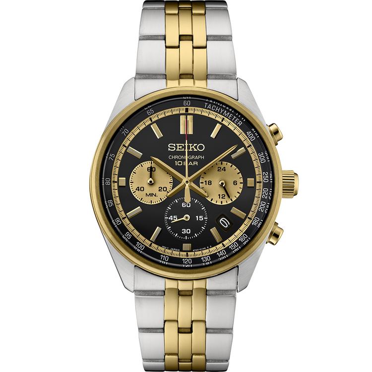 Mens Seiko Essentials Chronograph Watch - SSB430
