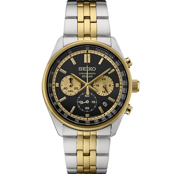 Mens Seiko Essentials Chronograph Watch - SSB430 - image 