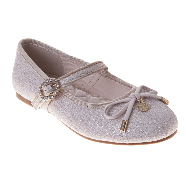 Little Girls Badgley Mischka® Sparkly Mary Jane Ballerinas Flats