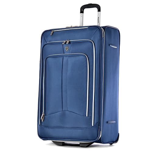 Olympia USA 3pc. Hamburg Upright Luggage Set-Navy