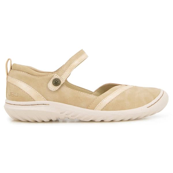 Womens JBU Raven Memory Foam Mary Jane Flats