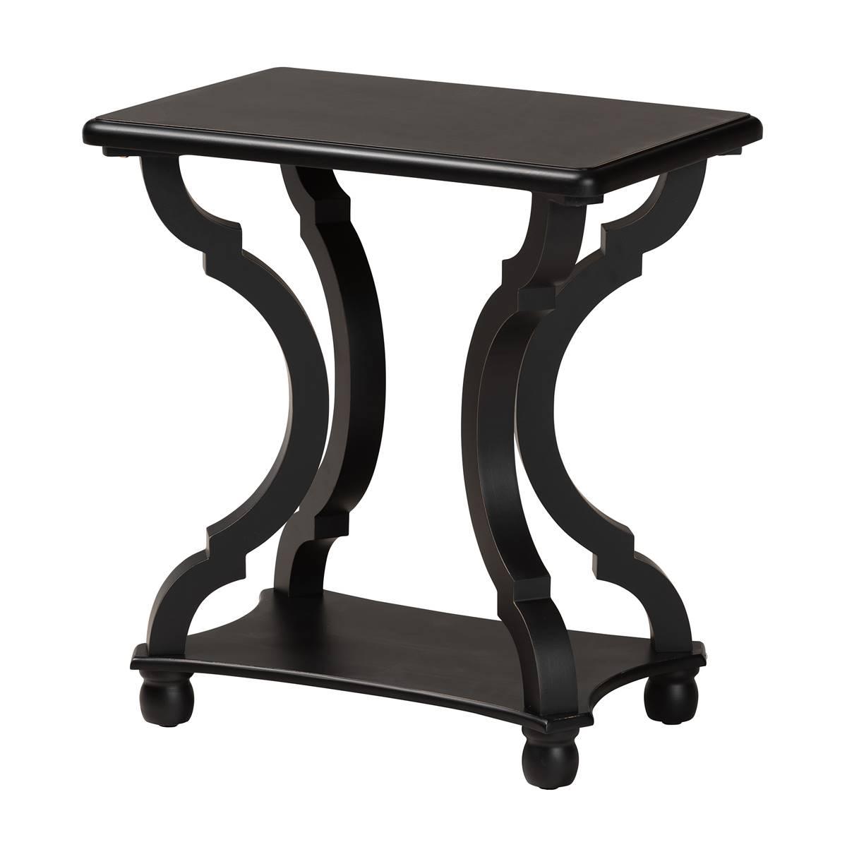 Baxton Studio Cianna Traditional Wood End Table