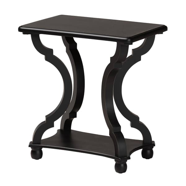 Baxton Studio Cianna Traditional Wood End Table - image 