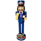 Santa''s Workshop 14in. North Pole Conductor Nutcracker - image 1
