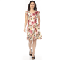 Womens White Mark V-Neck Empire Dress - image 1