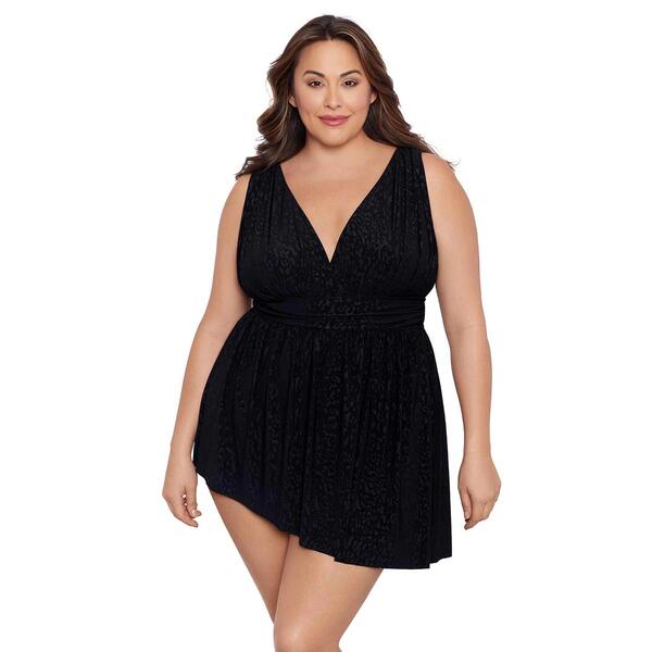 Plus Size Longitude Goddess Flyaway One Piece Swimsuit - image 