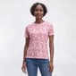 Petite Hasting & Smith Short Sleeve Chevron Abstract Tee - image 1