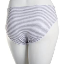 Womens Rene Rofe Single Striped Cotton Brief Panties 2101-H154Z