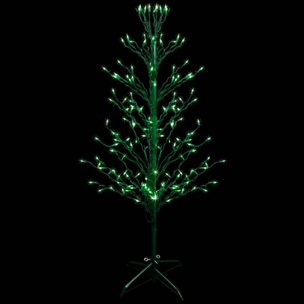 Northlight Seasonal 4ft. Pre-Lit Slim Cascade Twig Christmas Tree
