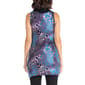 Womens 24/7 Comfort Apparel Animal Print Turtleneck Tunic - image 2