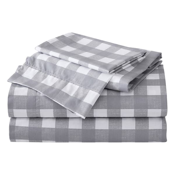 Eddie Bauer Lakehouse Plaid Cotton Percale Sheet Set - image 