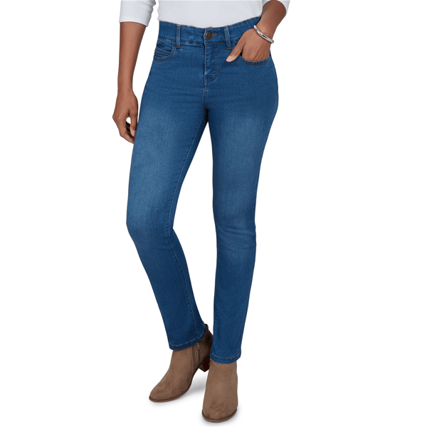 Plus Size Skye''s the Limit Essentials Tummy Slimming Skinny Jeans - image 