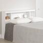 South Shore Fusion Pure White Full Bookcase Headboard - image 2
