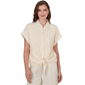 Womens Ruby Rd. Renaissance Romance Cap Sleeve Eyelet Blouse - image 1