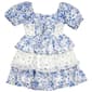 Girls (7-16) Rare Editions Mixed Print Chiffon Corset Dress - image 1