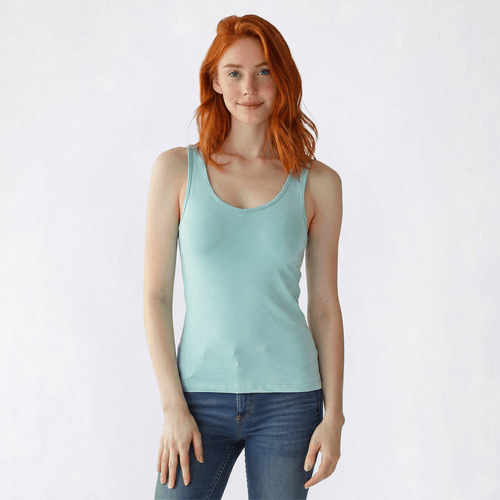 Juniors Eye Candy Butter Jersey Sweetheart Neck Tank Top - image 